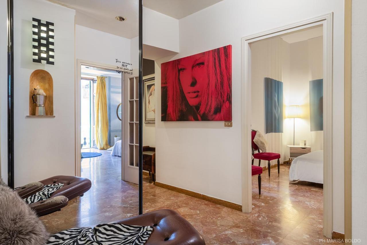 Billie'S Flat Red - Art & Design Apt In Verona Historic Centre Dış mekan fotoğraf